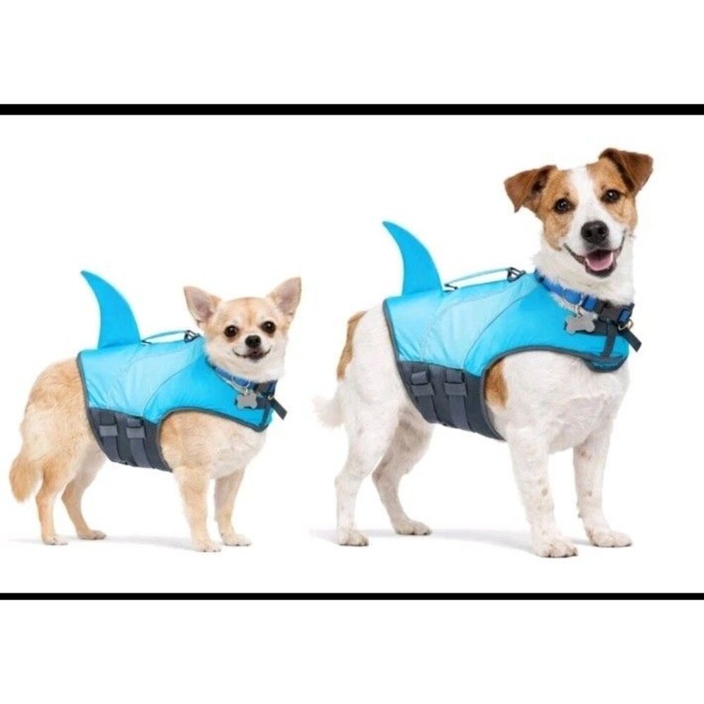 NEW Youly Dog Shark Float Floatation Life Vest XXS-S-MED Sizes Available